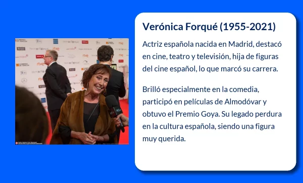 Verónica Forqué (1955-2021): La Reina de la Comedia Española