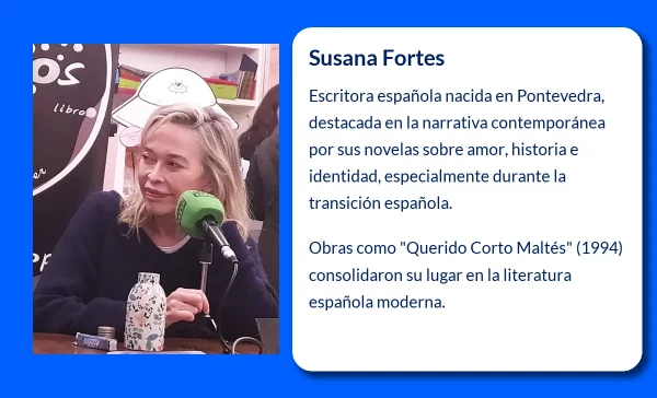 Susana Fortes (1959-VVVV): La novelista española que ha cautivado a los lectores con sus narrativas cautivadoras