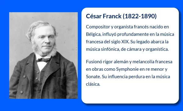 César Franck. El genio que revitalizó la música francesa del siglo XIX