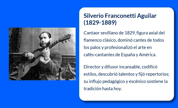 Franconetti Aguilar, uno de los más grandes exponentes del flamenco
