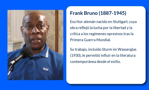 Frank Bruno (1887-1945). El escritor alemán que luchó contra las fronteras de su tiempo