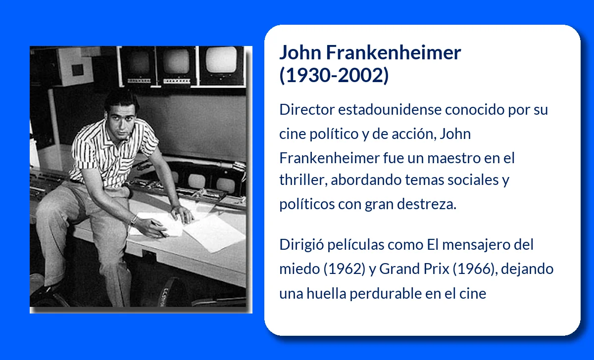John Frankenheimer (1930-2002). El director estadounidense que marcó una era con su cine político y de acción