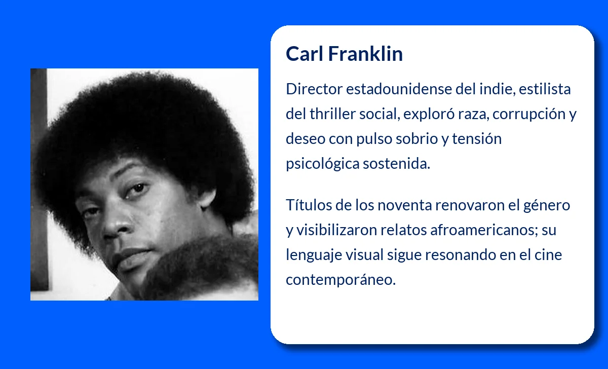 Carl Franklin (1949-VVVV). El maestro del thriller afroamericano en el cine independiente