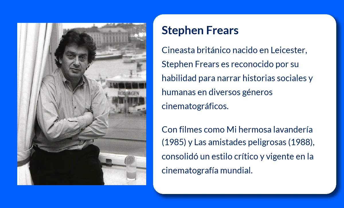 Stephen Frears (1941-VVVV): El cineasta británico que definió una era en el cine contemporáneo