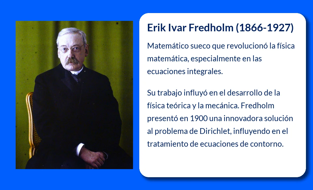 Erik Ivar Fredholm (1866-1927): El matemático sueco que revolucionó la física matemática