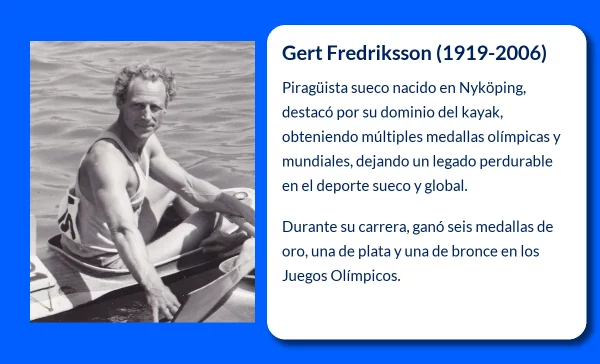 Gert Fredriksson (1919-2006): El invencible piragüista sueco que marcó la historia olímpica