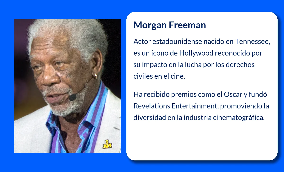 Morgan Freeman (1937-VVVV): El ícono de la interpretación afroamericana en Hollywood