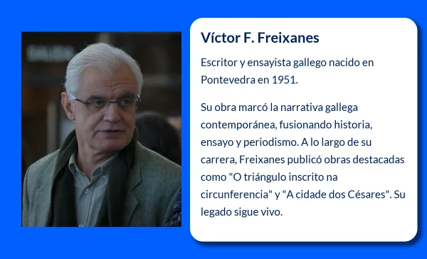 Víctor F. Freixanes (1951-VVVV): El Escritor y Ensayista que Marcó la Narrativa Gallega