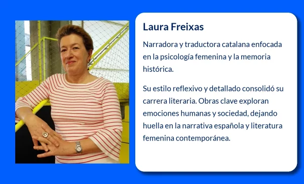 Laura Freixas (1958-VVVV). La narradora que revolucionó la literatura española contemporánea