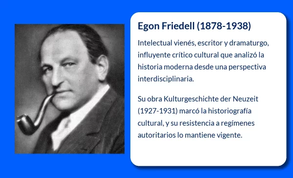 Egon Friedell (1878-1938): El intelectual vienés que desafió su época
