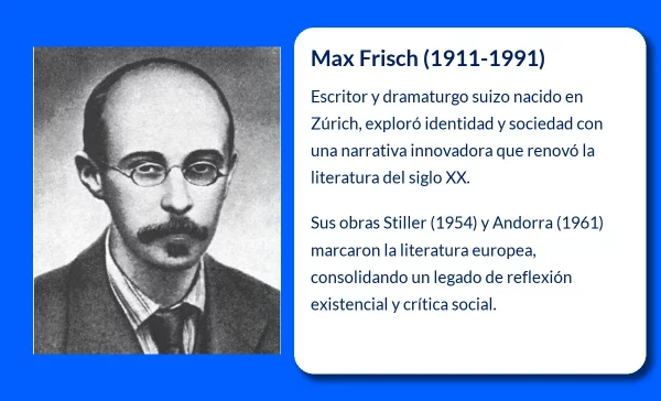 Max Frisch (1911-1991): Un escritor suizo que transformó la narrativa contemporánea