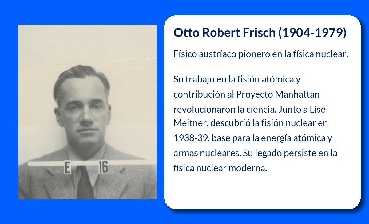Otto Robert Frisch (1904-1979). El físico austríaco que revolucionó la fisión nuclear
