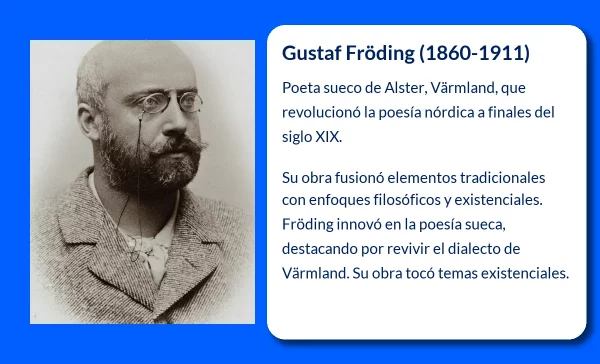 Gustaf Fröding (1860-1911). El poeta sueco que revolucionó la poesía nórdica