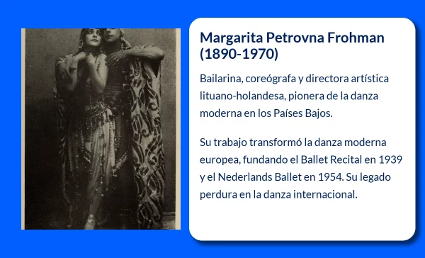 Margarita Petrovna Frohman (1890-1970): La Reina del Ballet Ruso y su Influencia Internacional