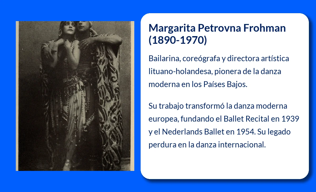 Margarita Petrovna Frohman (1890-1970): La Reina del Ballet Ruso y su Influencia Internacional