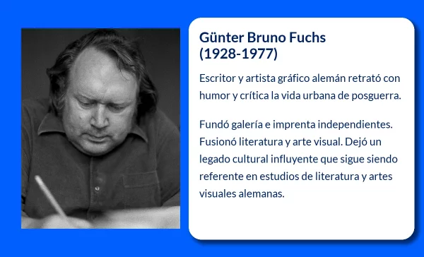 Günter Bruno Fuchs (1928-1977). El cronista satírico del Berlín cotidiano del siglo XX