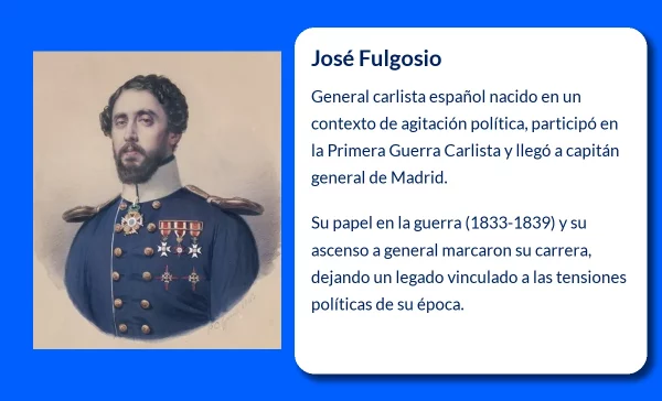 José Fulgosio (¿-1848). El General Carlista que Fue Asesinado en Madrid