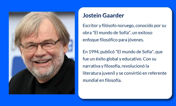 Jostein Gaarder (1952-VVVV): El filósofo noruego que revolucionó la literatura juvenil