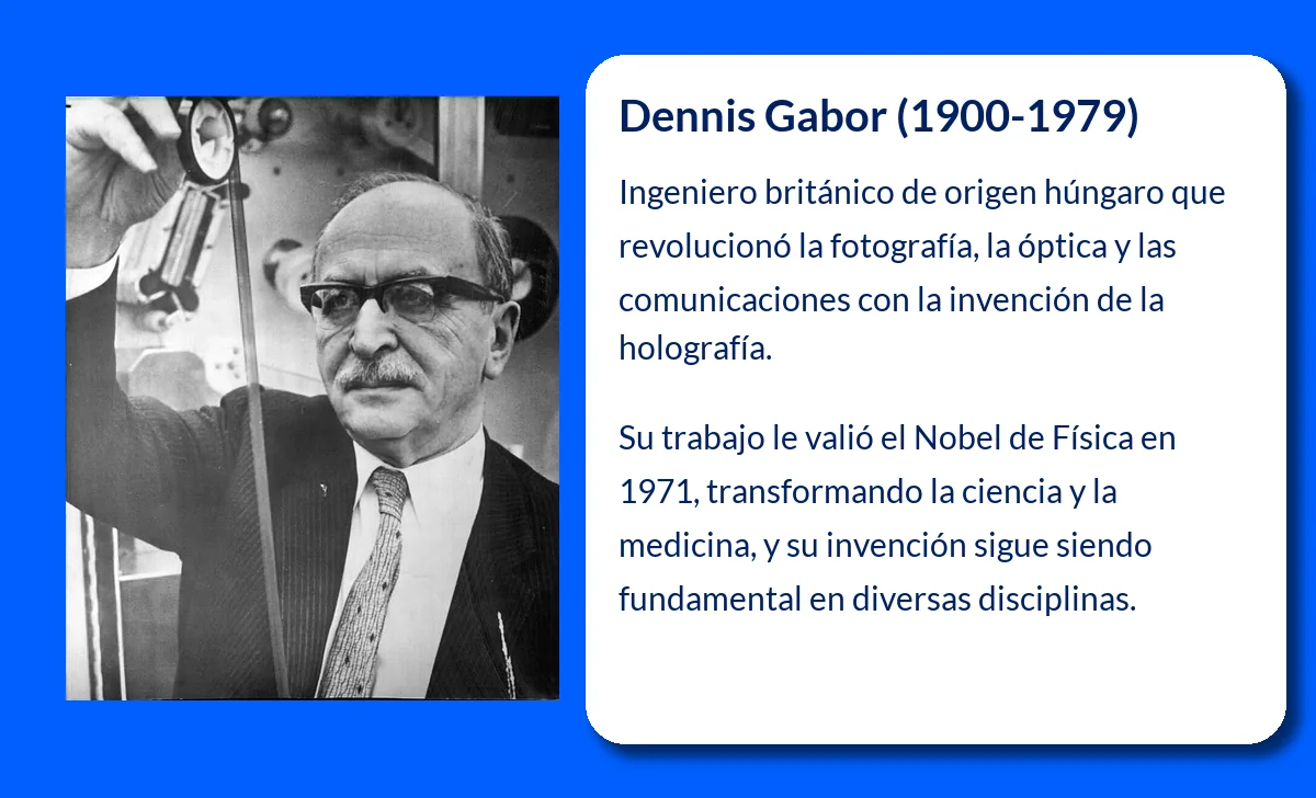 Dennis Gabor (1900-1979): El Ingeniero que Revolucionó la Ciencia con la Holografía