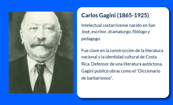Carlos Gagini (1865-1925): El intelectual costarricense que forjó la literatura nacional