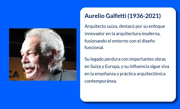 Aurelio Galfetti (1936-2021): La visión arquitectónica de un referente suizo