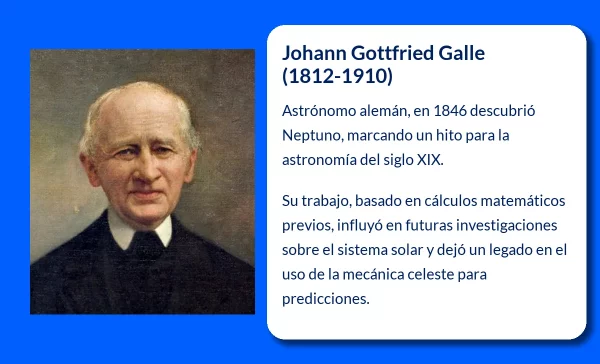 Johann Gottfried Galle (1812-1910). El astrónomo que descubrió Neptuno