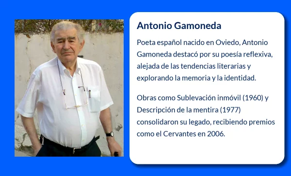 Antonio Gamoneda (1931-VVVV): El poeta español que forjó su voz en soledad y reflexión