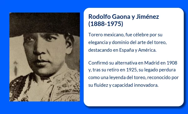 Rodolfo Gaona y Jiménez (1888-1975): El matador que dejó su huella en la historia del toreo