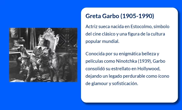 Greta Garbo (1905-1990): La Diva Inolvidable del Cine Clásico