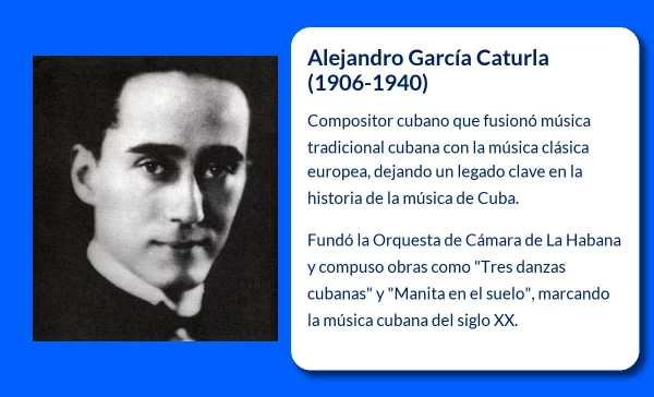 Alejandro García Caturla (1906-1940): El legado musical de Cuba en la era moderna