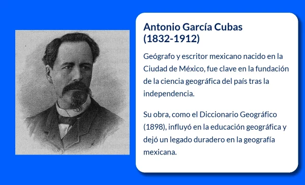 Antonio García Cubas (1832-1912). El geógrafo y escritor mexicano que fundó la ciencia geográfica en México
