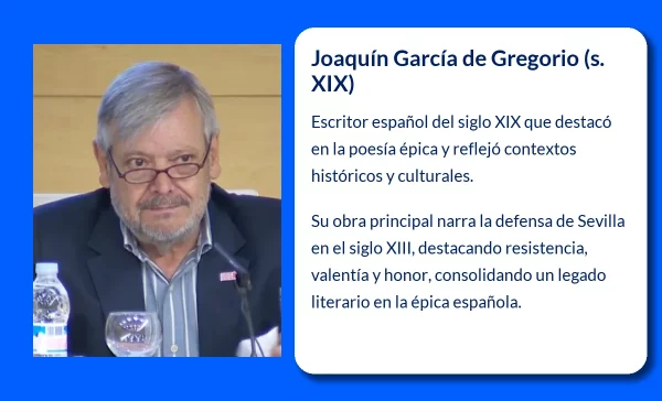 Joaquín García de Gregorio (s. XIX): El autor desconocido y su contribución a la literatura épica
