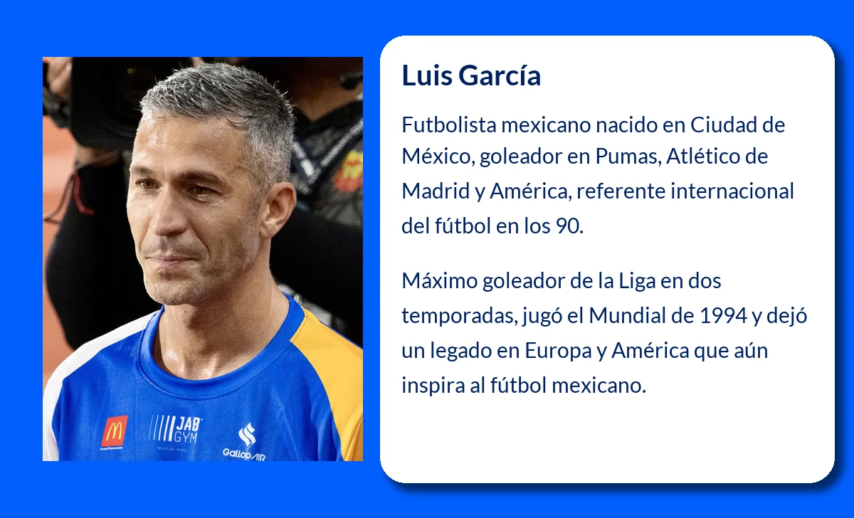 Luis García (1969-VVVV): El legado de un goleador mexicano