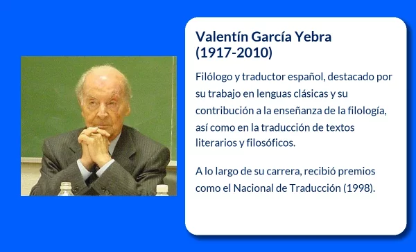 Valentín García Yebra (1917-2010): El catedrático y traductor que dejó huella en la lengua española
