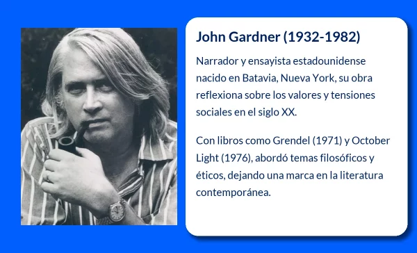 John Gardner (1932-1982): El narrador y ensayista que profundizó en los valores de la sociedad estadounidense