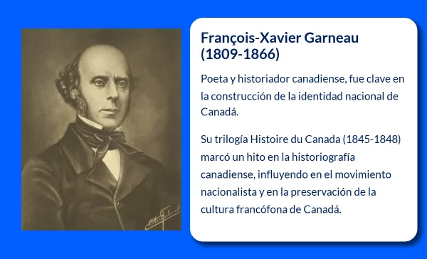 François-Xavier Garneau (1809-1866). El poeta y periodista que definió la identidad canadiense
