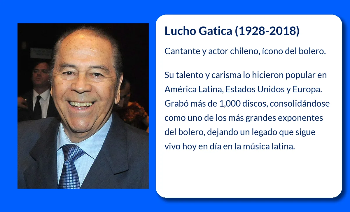Lucho Gatica (1928-2018): El ícono del bolero que conquistó al mundo