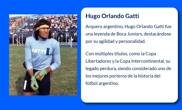 Hugo Orlando Gatti (1944-VVVV). El portero argentino que dejó huella en el fútbol mundial