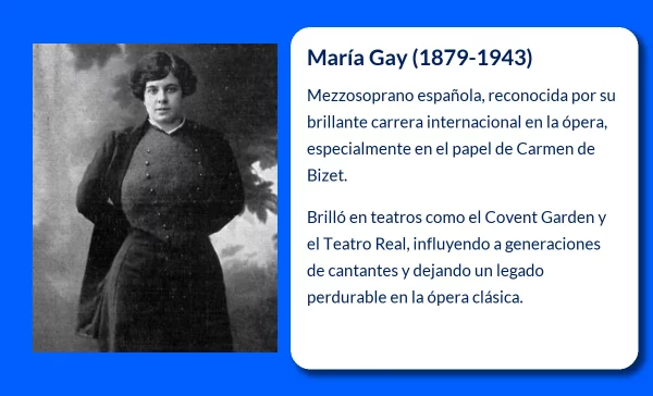 María Gay (1879-1943): La Mezzosoprano Española que Conquistó los Grandes Escenarios Internacionales