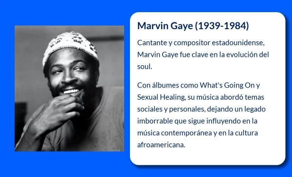 Marvin Gaye (1939-1984). El ícono del soul que marcó una era musical
