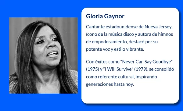 Gloria Gaynor (1947-VVVV): La Reina del Disco que Trascendió Fronteras