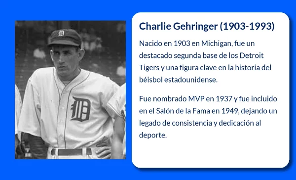Charlie Gehringer (1903-1993): El "Mechanical Man" que definió una era en el béisbol
