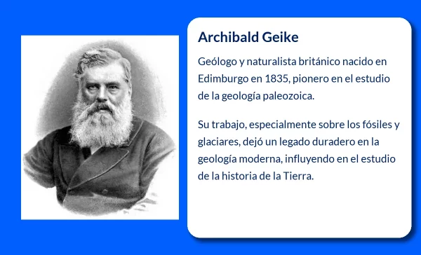 Sir Archibald Geike (1835-?) El pionero de la geología paleozoica en Escocia
