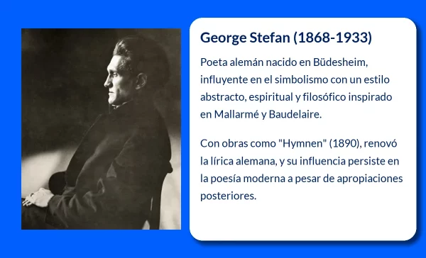 George Stefan (1868-1933): El Poeta Alemán que Contribuyó al Renacimiento del Simbolismo en las Letras Alemanas