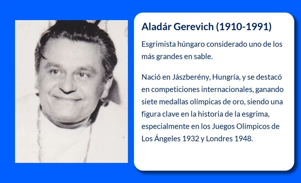 Aladár Gerevich (1910-1991): El legado imbatible de un campeón de sable