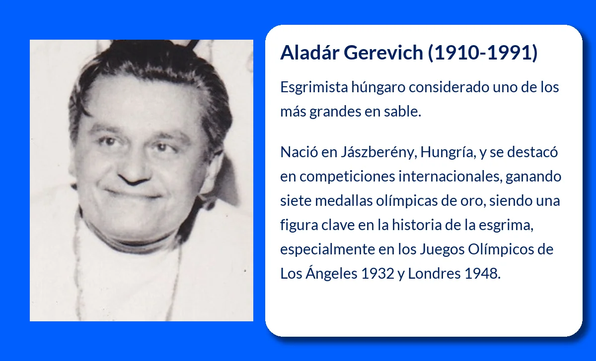 Aladár Gerevich (1910-1991): El legado imbatible de un campeón de sable