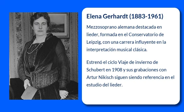 Elena Gerhardt (1883-1961): La Mezzo-soprano Alemana que Dejó su Marca en el Mundo del Lieder