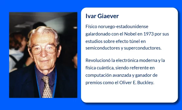 Ivar Giaever (1929-VVVV). El físico noruego-estadounidense que revolucionó la física de los superconductores