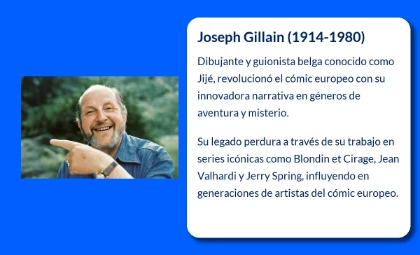 Joseph Gillain (1914-1980): El legado de Jijé