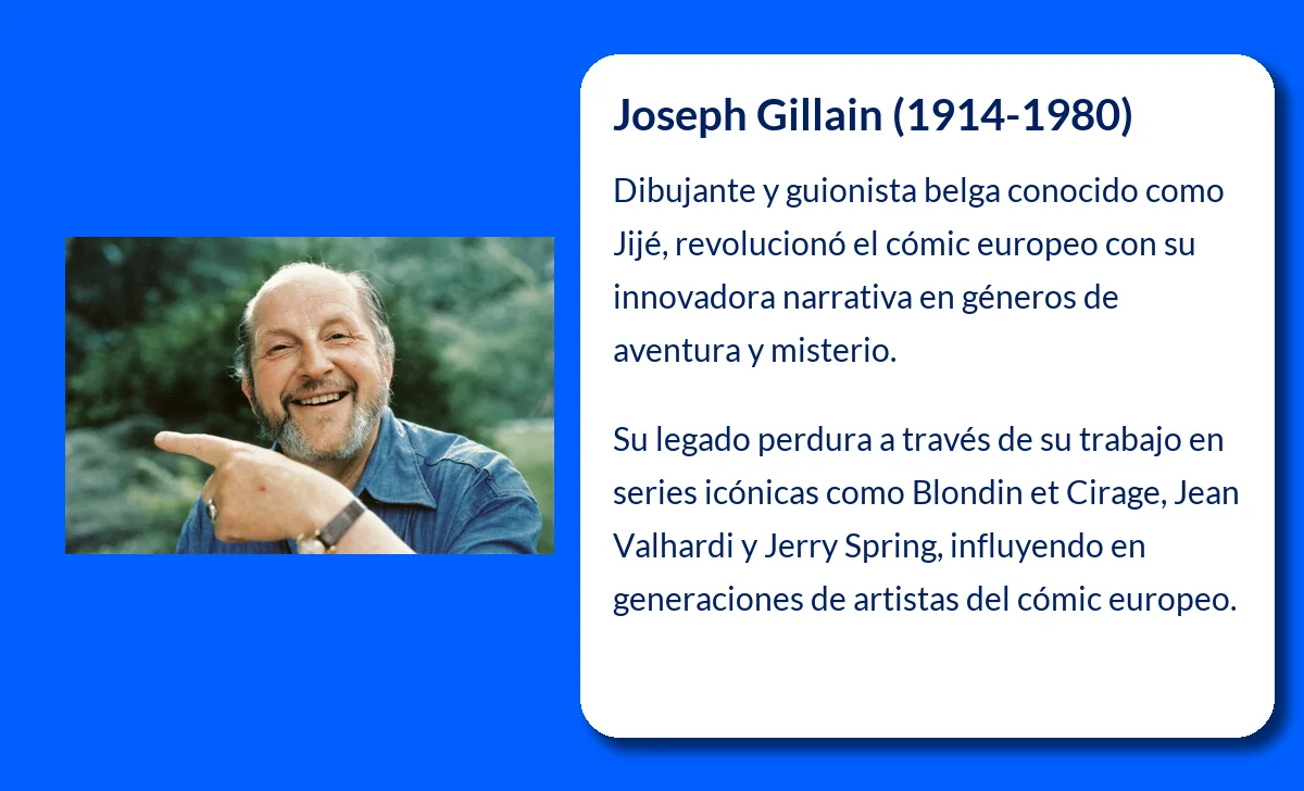 Joseph Gillain (1914-1980): El legado de Jijé